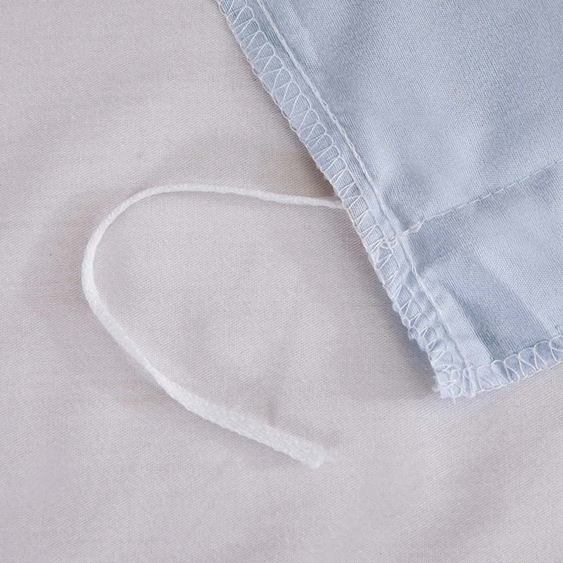 Комплект постельного белья в нордическом стиле с пододеяльником и