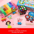 18000 шт. 4,5 мм запасные бусины Hama для пазлов Aquabeads набор сделай сам бусины для распыления воды шарики для игр 3D волшебные игрушки ручной работы для девочек и детей