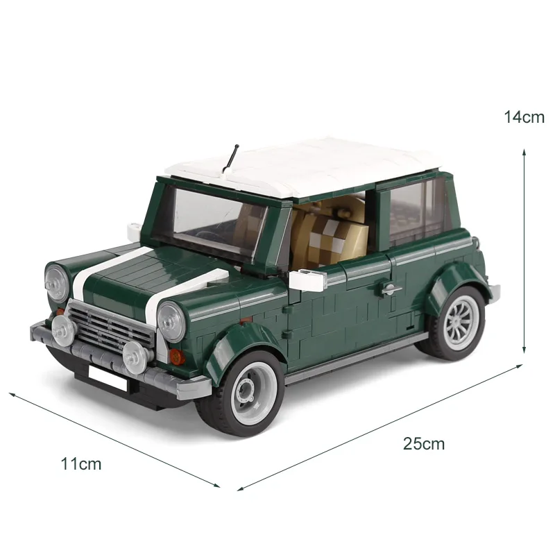 21001 21002 21003 Volkswagen T1 Camper Technic строительные блоки кирпичи игрушки Совместимые 10220 10252 10242 Рождественский подарок