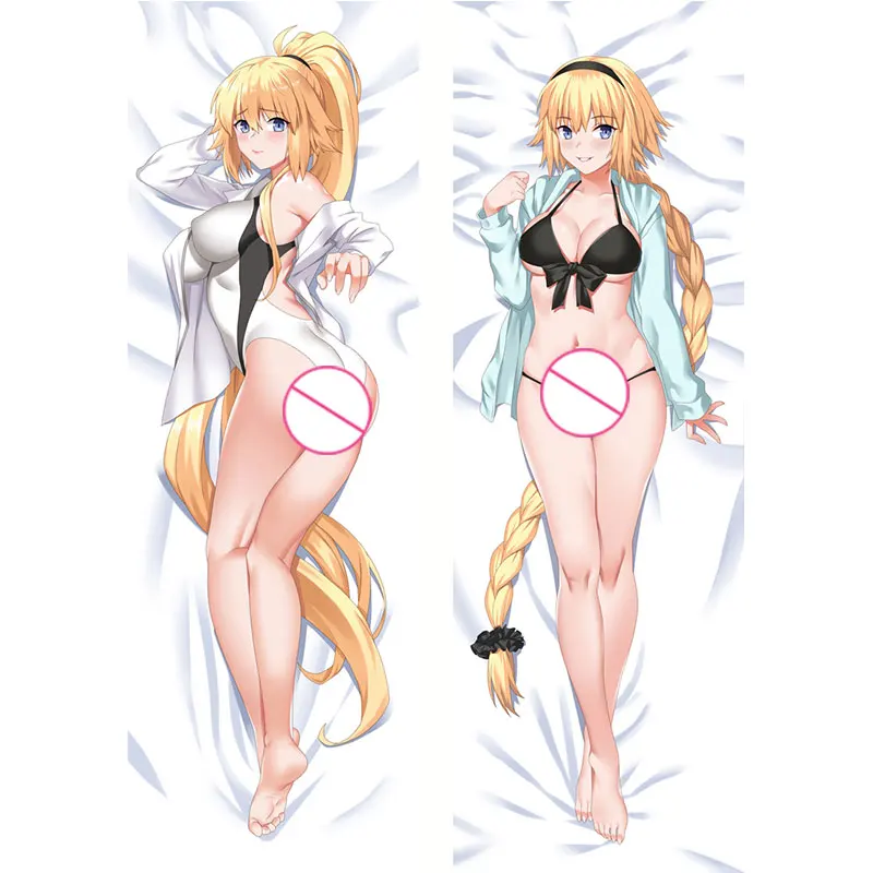 3D Сексуальная Девушка Аниме Обнимая тело наволочки Подушка на молнии чехол