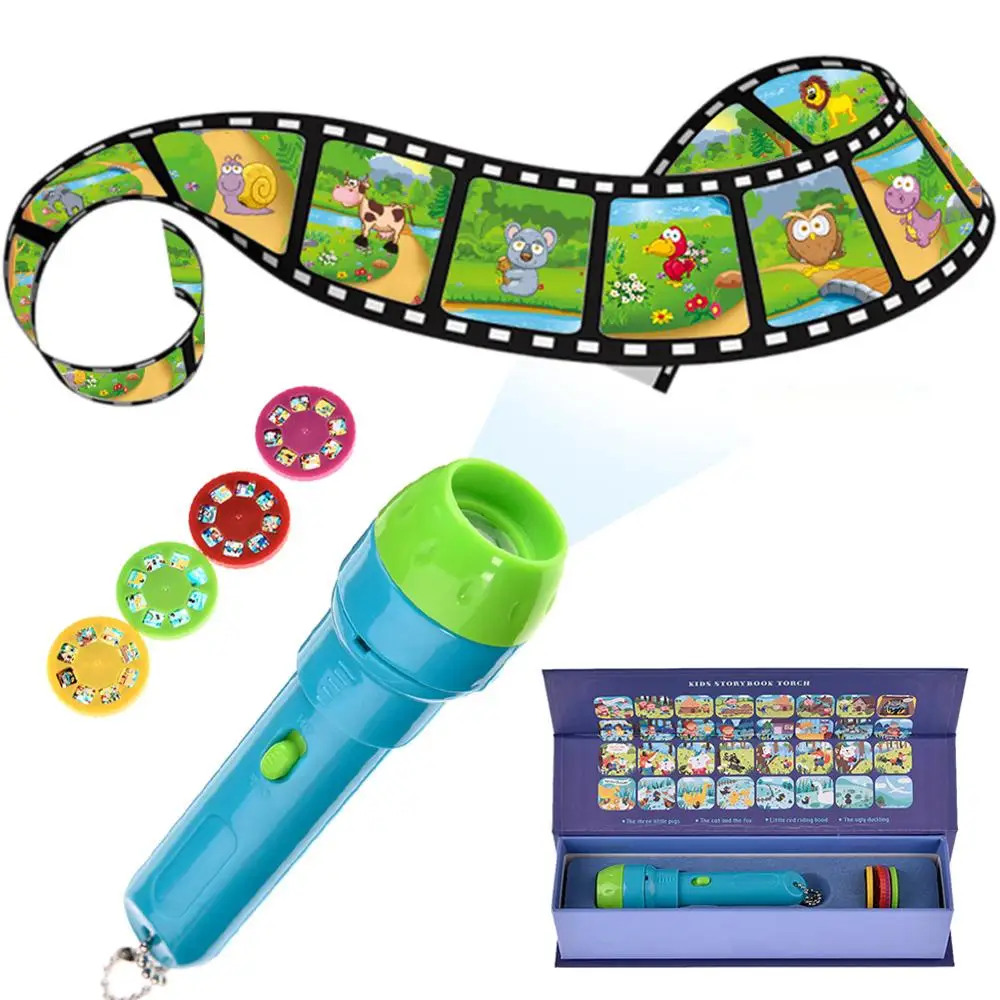 

Mideer Mini Projector Torch Educational Light-up Toys For Children Kids Develop Play Sleeping Stories Perform Christmas Gifts