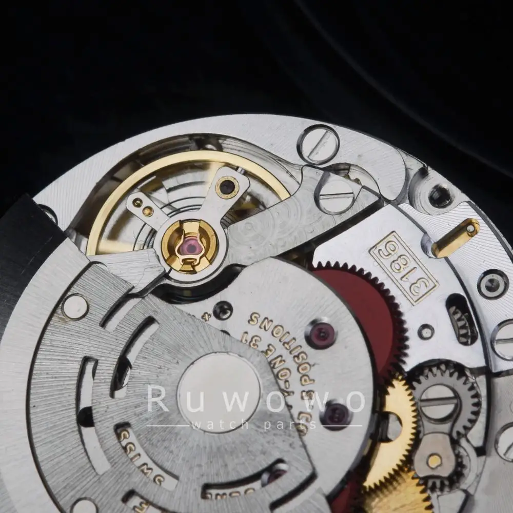 Движение VR 3186 полностью новое с функцией времени GMT 4 стрелки синяя