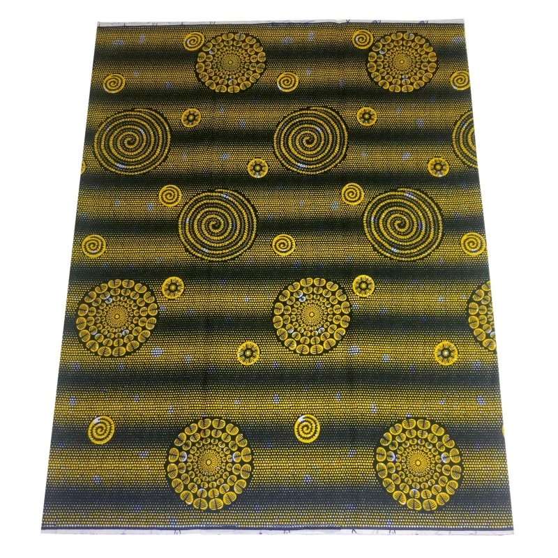 Африканский настоящий воск ткань Анкары 6 ярдов нигерийский хлопок новинка 2019