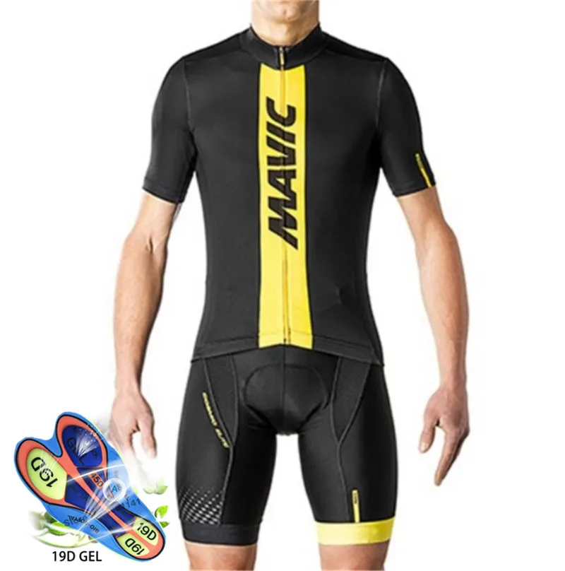 

Jersey Ropa Team Cycling Jerseys Suit Cycling Hombre Pro Mavic Clothing Triathlon Shorts Summer Sleeve Short Ciclismo Bib Pro T