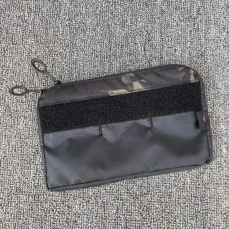 Outdoor Sports Tactical Chest Hanging Insert - Samll / Half Pocket Built-In Zipper Compartment Accessories