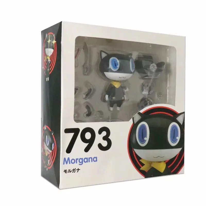 10 см P5 Persona 5 Morgana ПВХ фигурка модель игрушки Аниме черная кошка фигурки Куклы