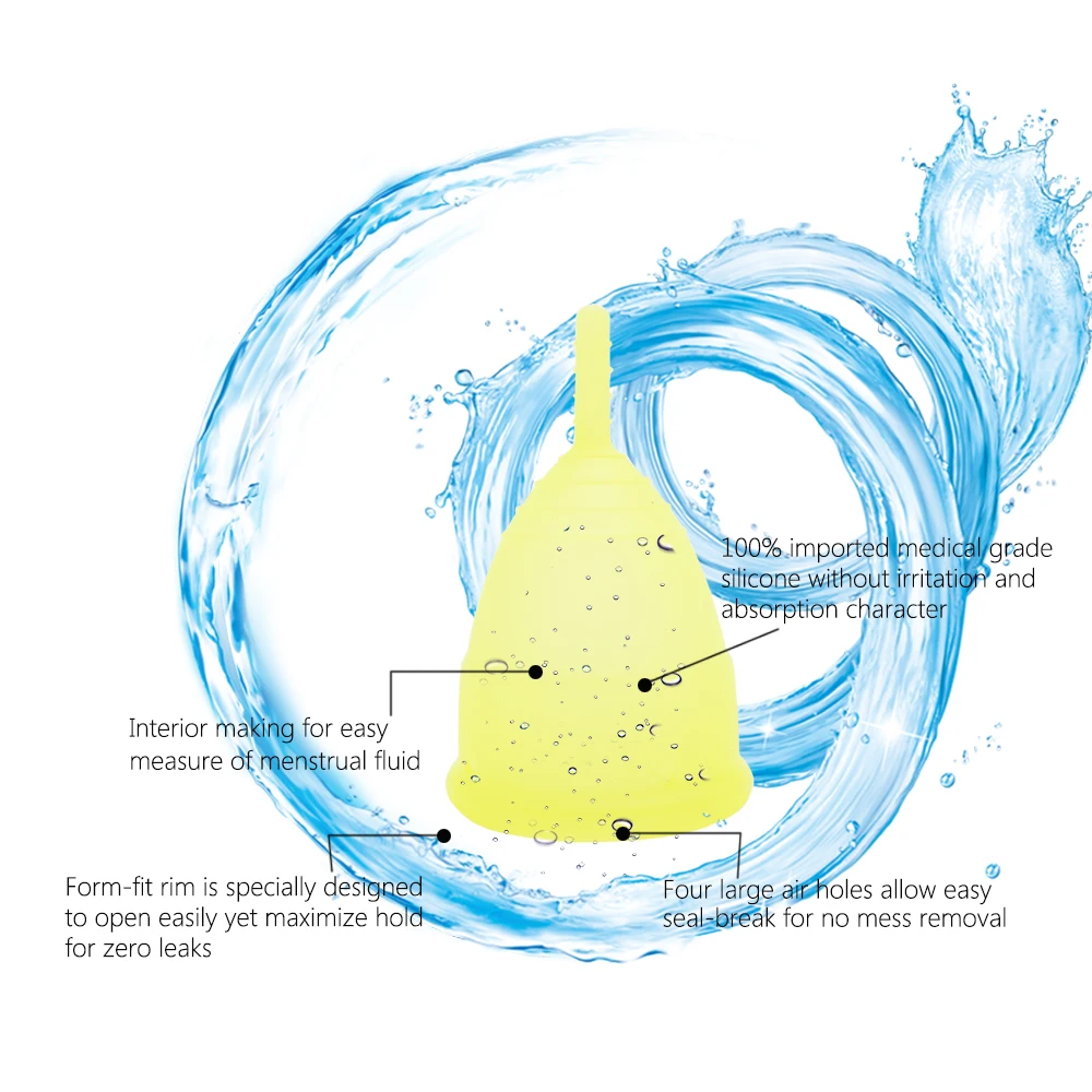 Медицинская менструальная чаша для женщин женская гигиеническая медицинская