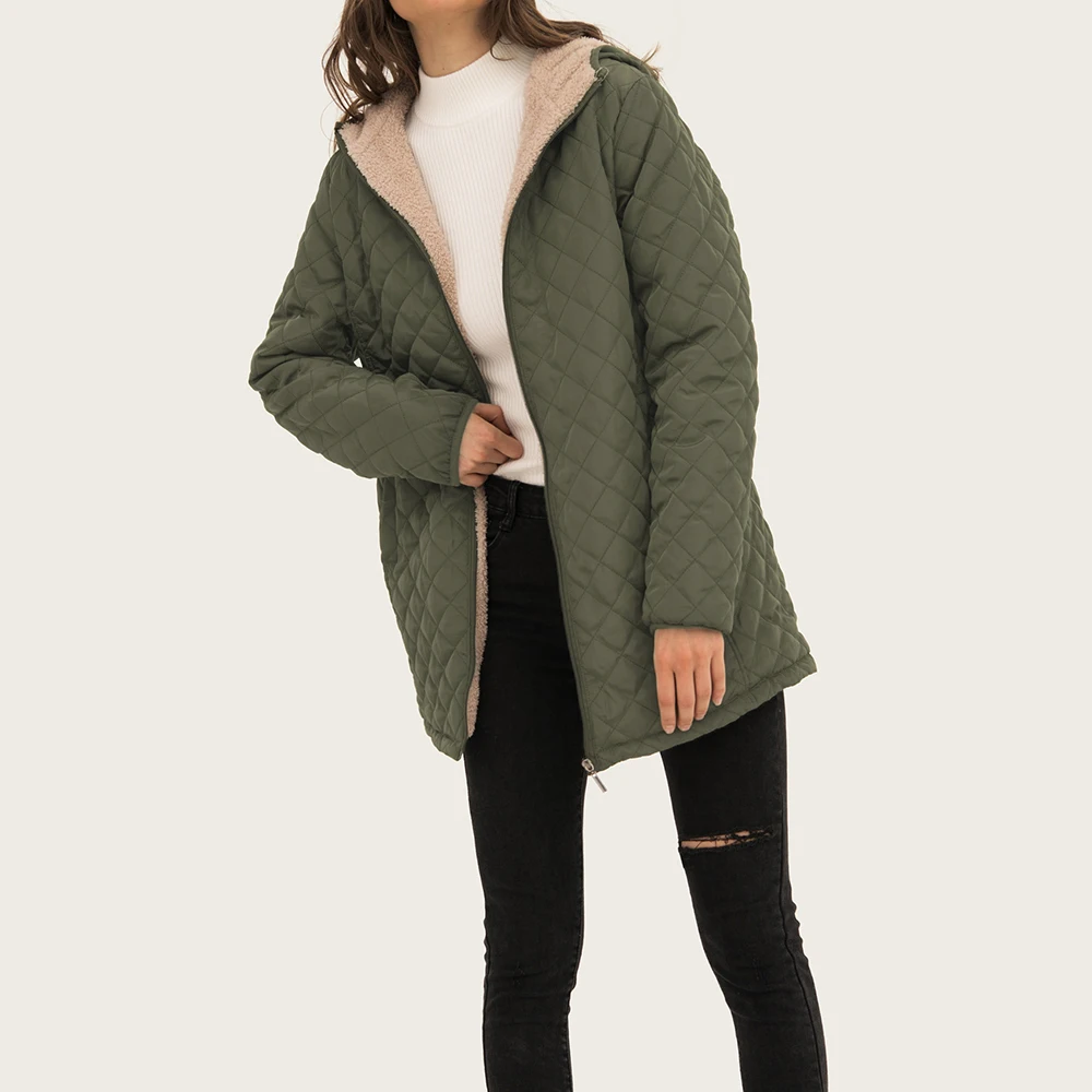 HEFLASHOR/модные зимние парки теплые куртки с длинными рукавами легкая одежда