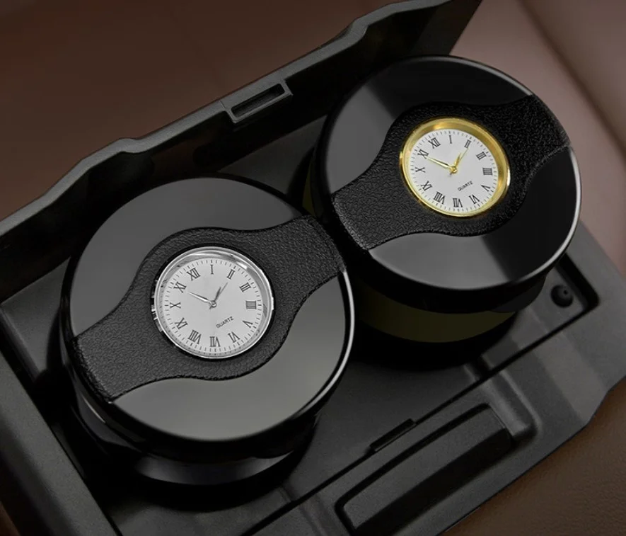 

Car LED Ashtray Cigarette Ash tray Holder Clock Subaru Hyundai KIA RIO Nissan Toyota Lexus Infiniti citroen car-styling