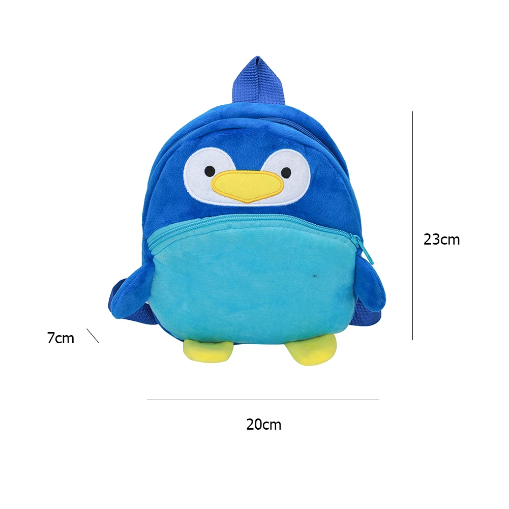 

2021 Cartoon Doll Shaped Kids Backpack Cute Plush Shoulder School Bags Animal Kindergarten Schoolbag for Girls Boys Gifts