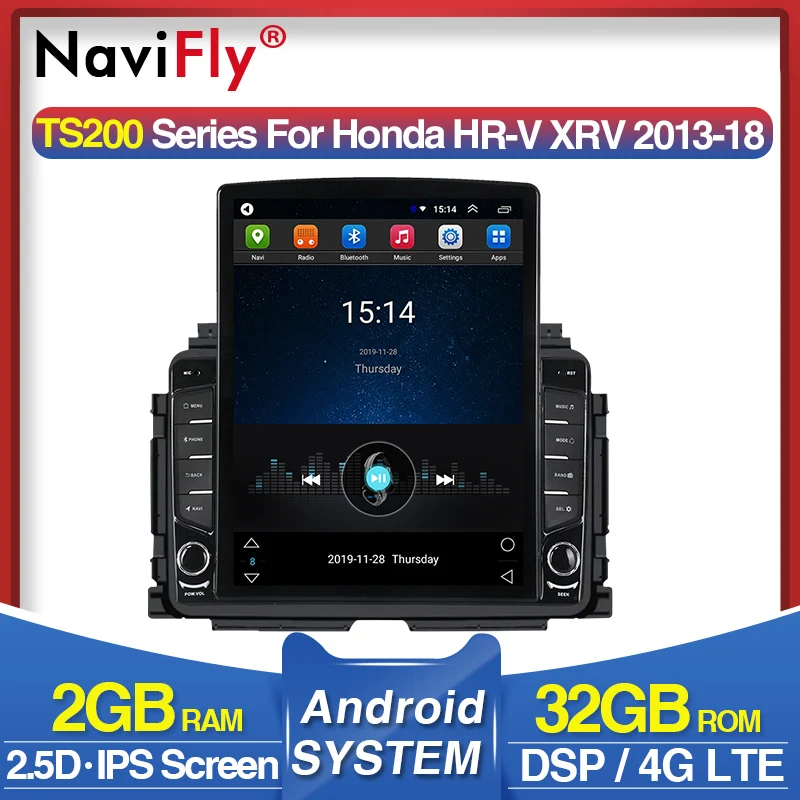 4G LTE IPS DSP 9 7 &quotАвтомобильный gps dvd-плеер для Honda HR-V HRV XRV Vezel 2013 - 2019 автомобильный