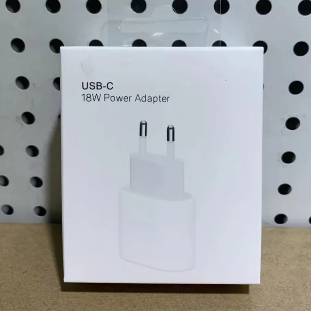 

Адаптер для быстрой зарядки iPhone 12 Pro 12 mini 11 XR X XS Max 8 18 Вт PD USB Type C