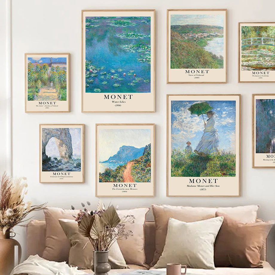 Настенная Картина на холсте Мост водной лилии | Дом и сад