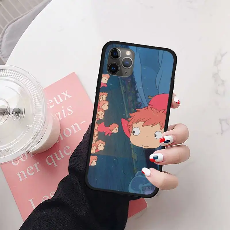 

Ponyo on the Cliff Phone Case for iPhone 11 12 mini pro XS MAX 8 7 6 6S Plus X 5S SE 2020 XR