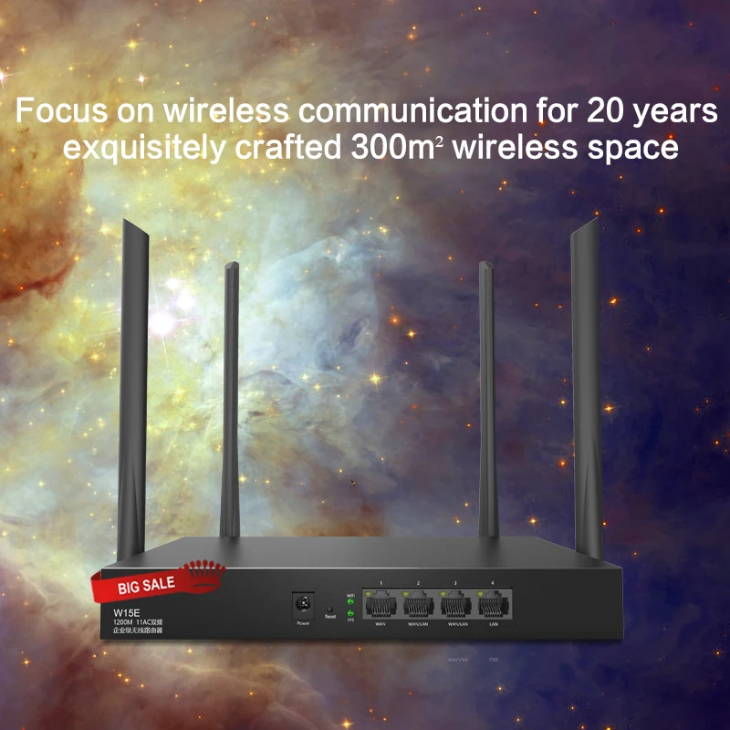 GLW15E V2.0 AC1200M беспроводной WiFi маршрутизатор с 2 4G/5G поддержка vpn сети L2TP