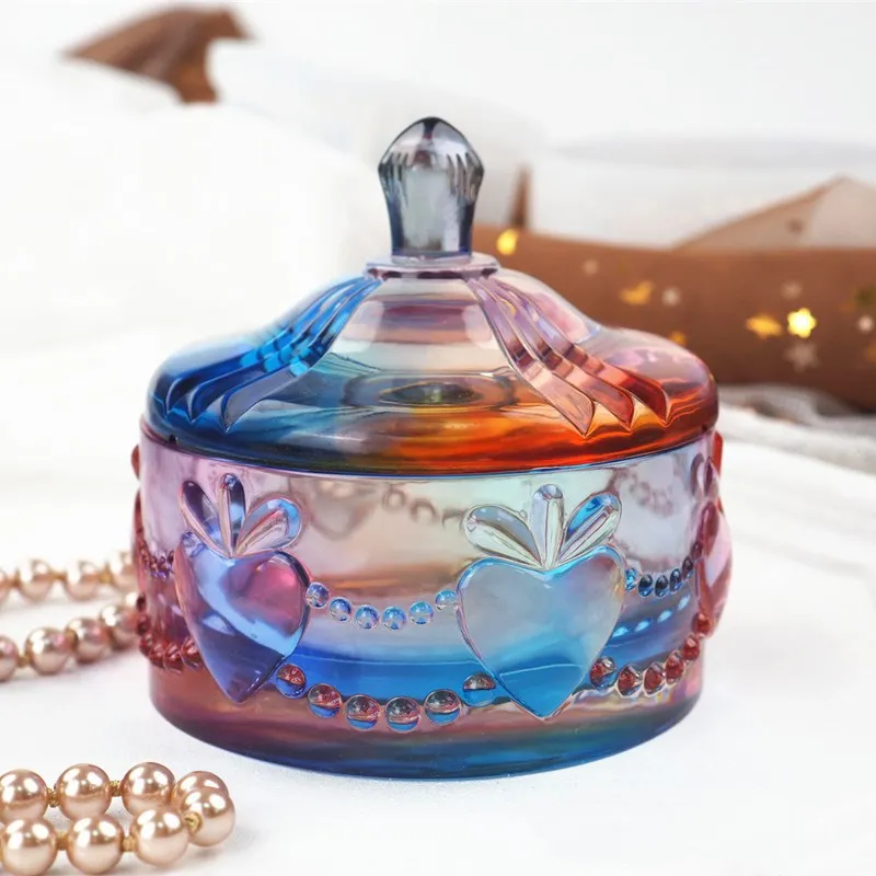 

Прозрачная коробка для хранения из эпоксидной смолы «сделай сам», милая кружка, шкатулка для украшений, зеркальная силиконовая форма, силик...