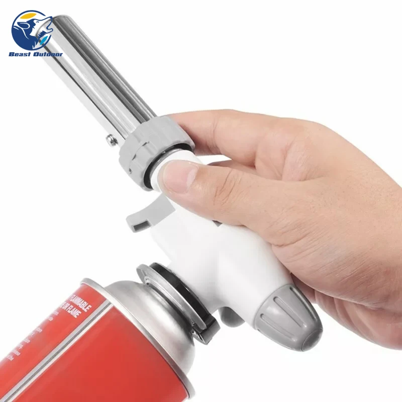 Туристический пистолет с пламенем бутановый автоматический припой для