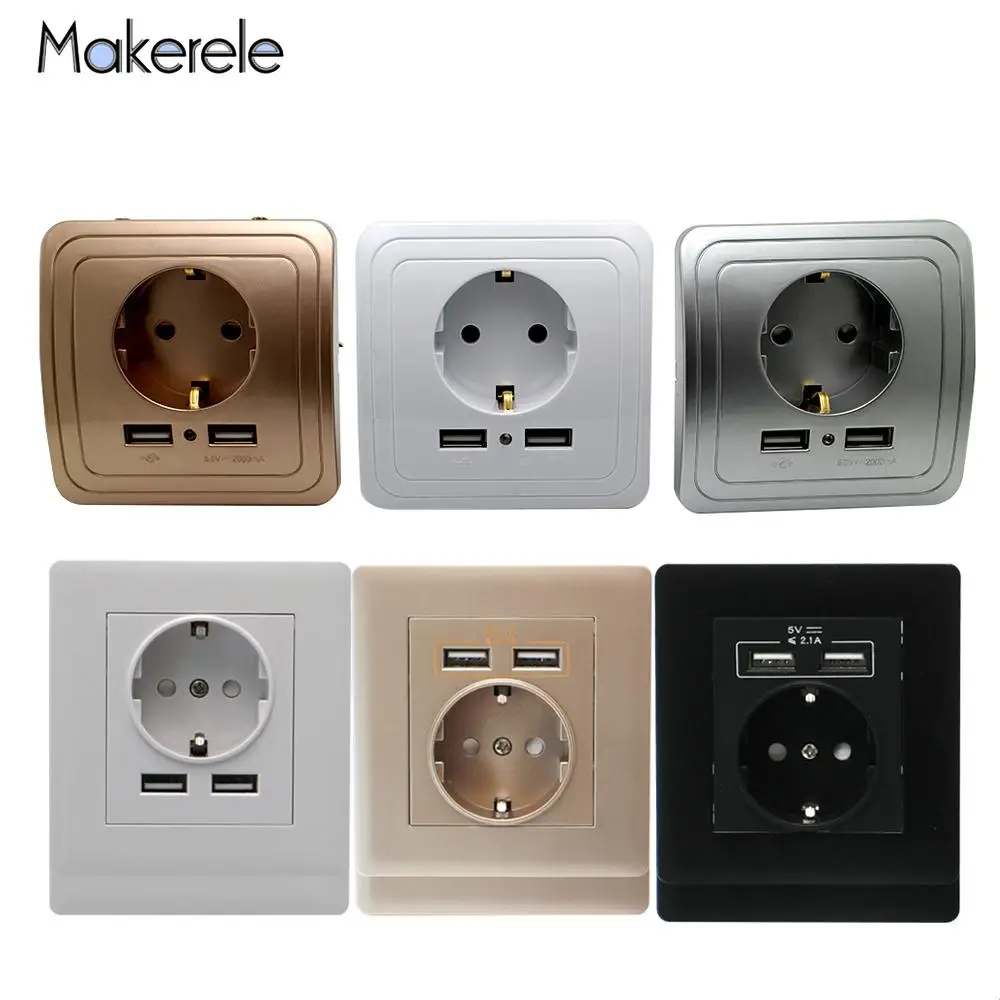 Умный дом настенная розетка стандарта ЕС 16A изогнутая/плоская поверхность для