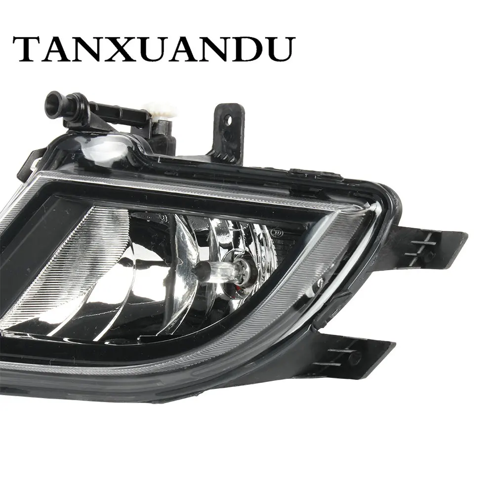 

Front Bumper Lower Halogen Fog Light Fog Lamp Clear Fit For VW Jetta 2015-2018 MK6.5 Sedan Not Suitable For GLI