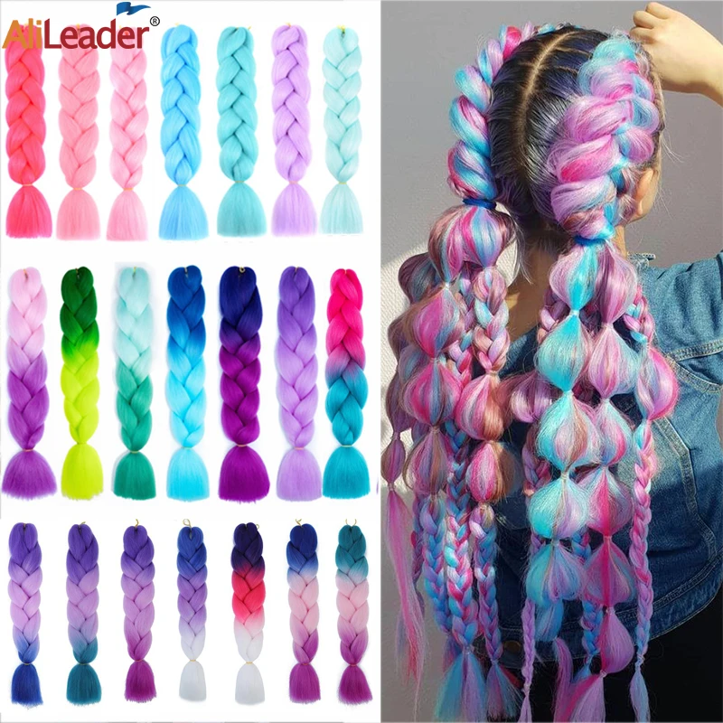 

Омбре Джамбо плетеные волосы рандое наращивание волос для женщин 24 дюйма 100 г Yaki Джамбо плетеные волосы термостойкие