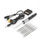 Блестящий товар, набор для паяльника с 7 наконечниками