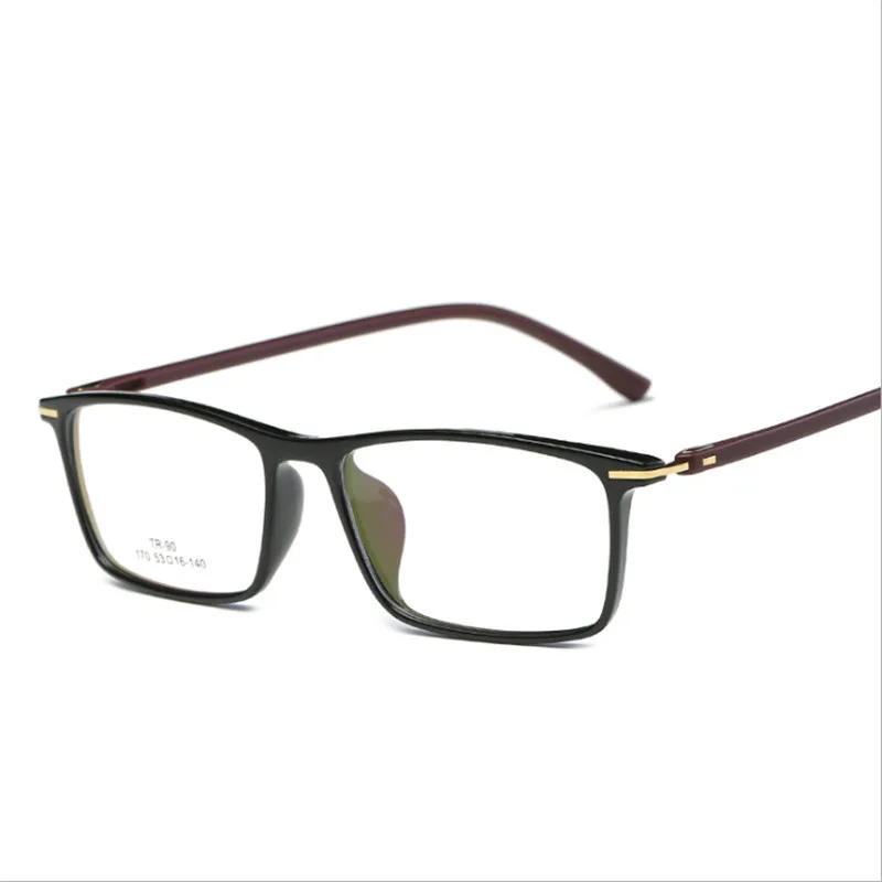 Дизайнерские качественные очки TR90 по рецепту для мужчин и женщин оправа очков