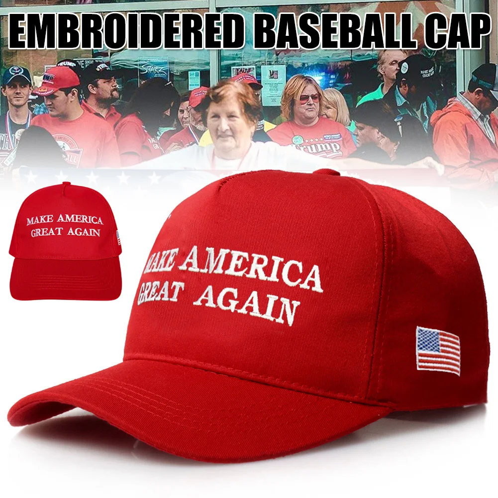 

NEW 2020 U.S. Presidential Election Embroidered Hat Printed with Keep Make America Great Again Baseball Cap
