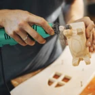 1 комплект 130 Вт мини шлифовальная машина 288 аксессуары 6 Скорость Электрический Роторный инструмент гравировальный станок для лазерной резкиполировкаскребоклазерная гравировка