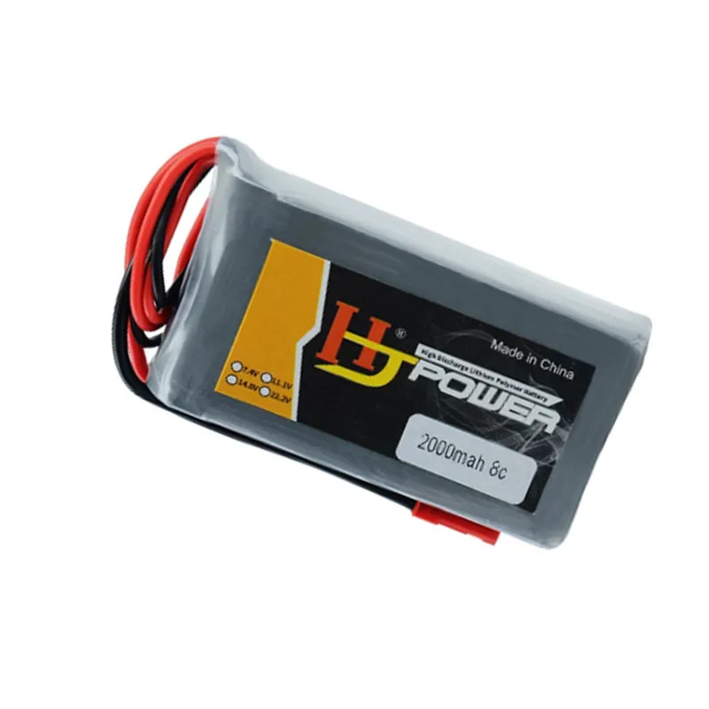 Аккумулятор Lipo 7 4 в 2000 мАч для Jumper T16 T12 многопротокольный радиопередатчик с