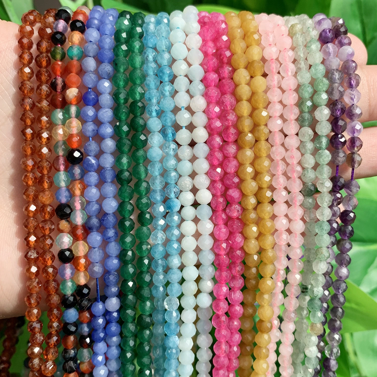 Бусины из натурального агата лазурита амазонита опала 2/3/4 мм | Украшения и