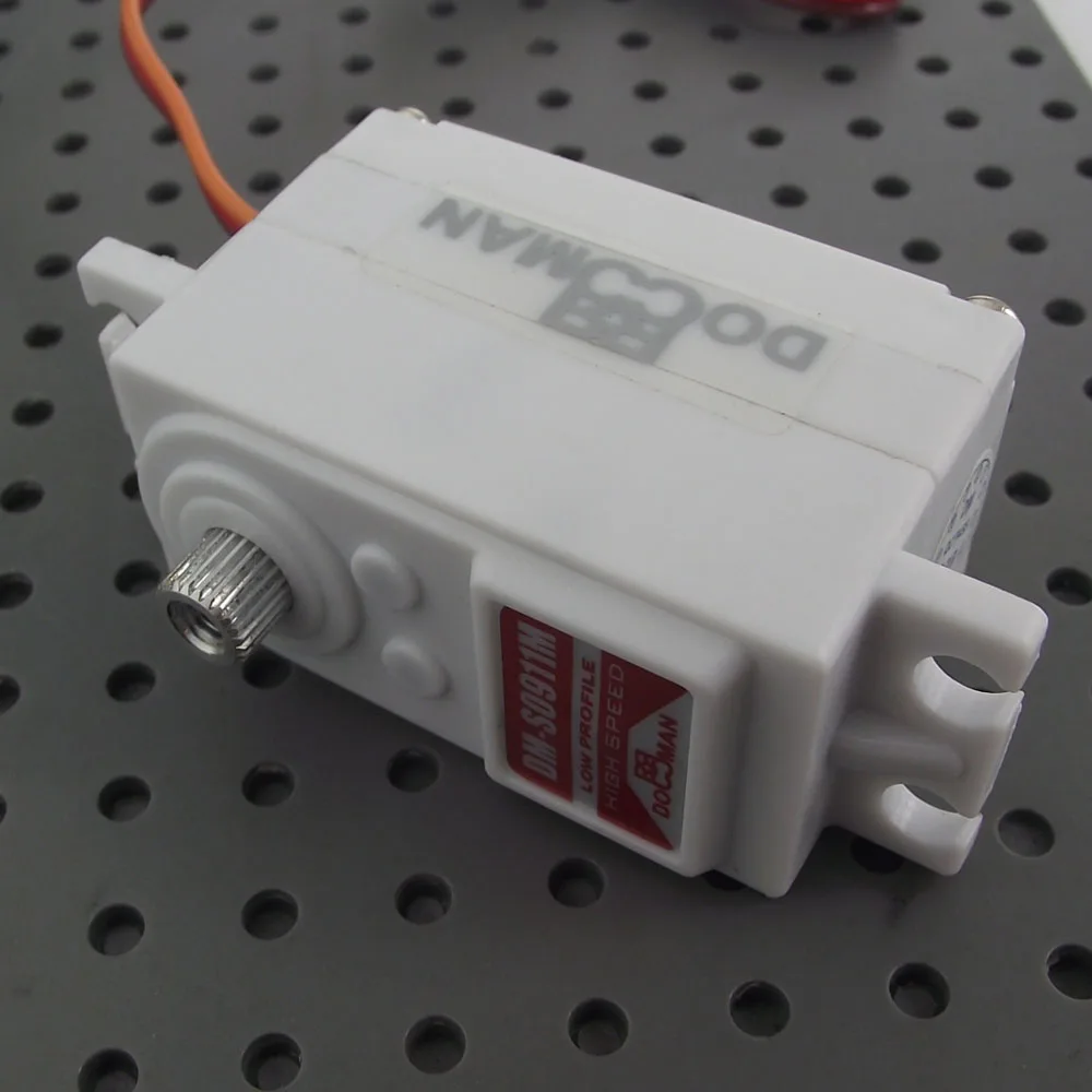 4 шт./лот Φ 42g/0 12 s/7kg.cm DOMAN RC металлическая Шестерня цифровой низкопрофильный