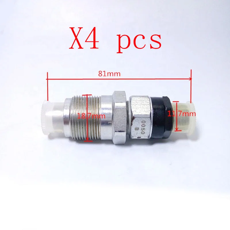 

4pcs Forklift Parts TD27 Injector Assy Part Number 16600-43G23