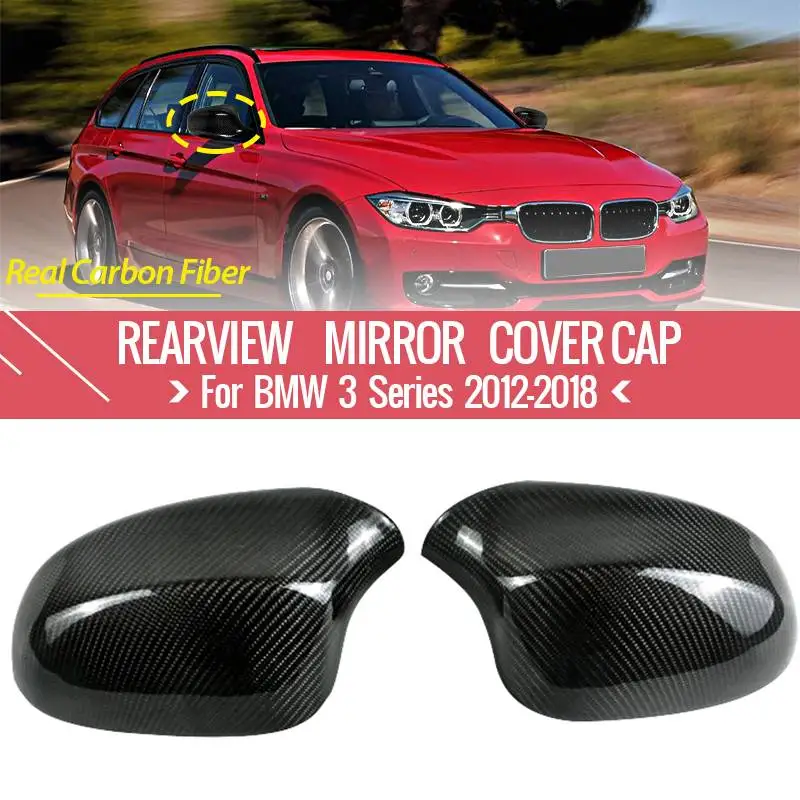 

Для BMW 3 серии E90 2010-2012 автомобиля крыло Зеркало Обложка одна пара Реальные углеродного волокна автомобиля крышка зеркала заднего вида Кепки