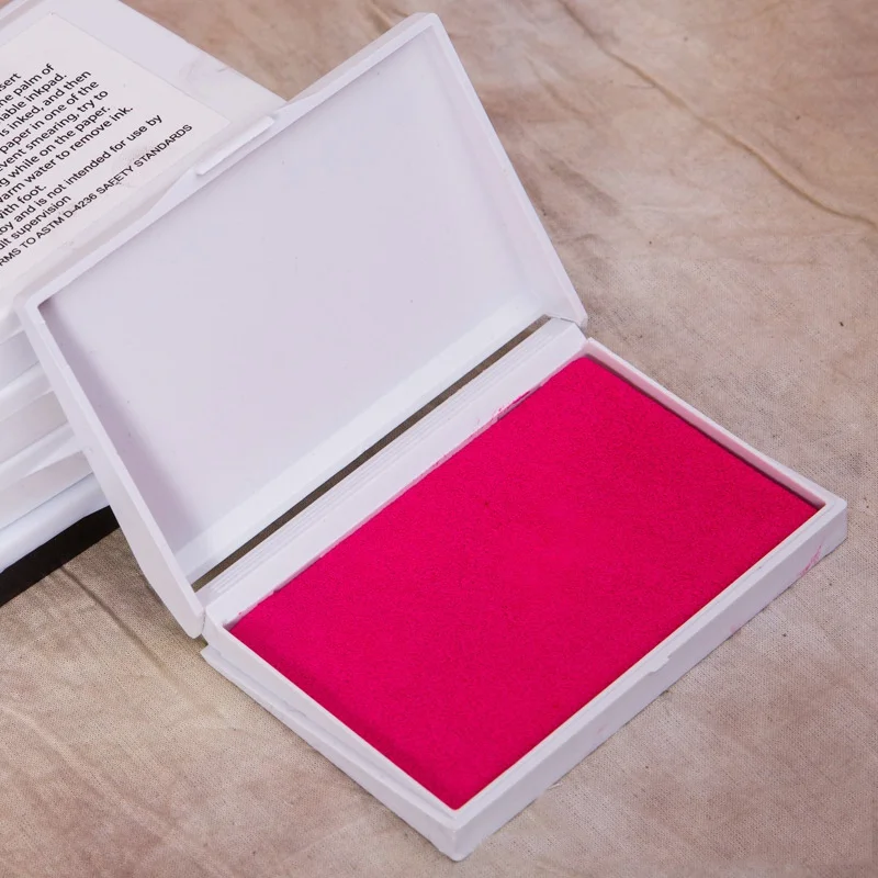 Новый Нетоксичный детский набор отпечатков пальцев сувенир штамп коврик штампы