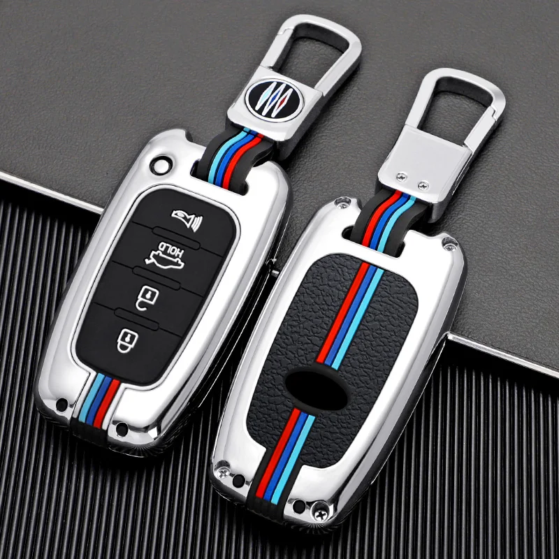 Чехол для смарт-ключа Hyundai IX35 Elantra Sonata 8 9 Kia Sportage K5 K2 Sorento Optima Forte 2011-2016 Fob 3 4 кнопки |