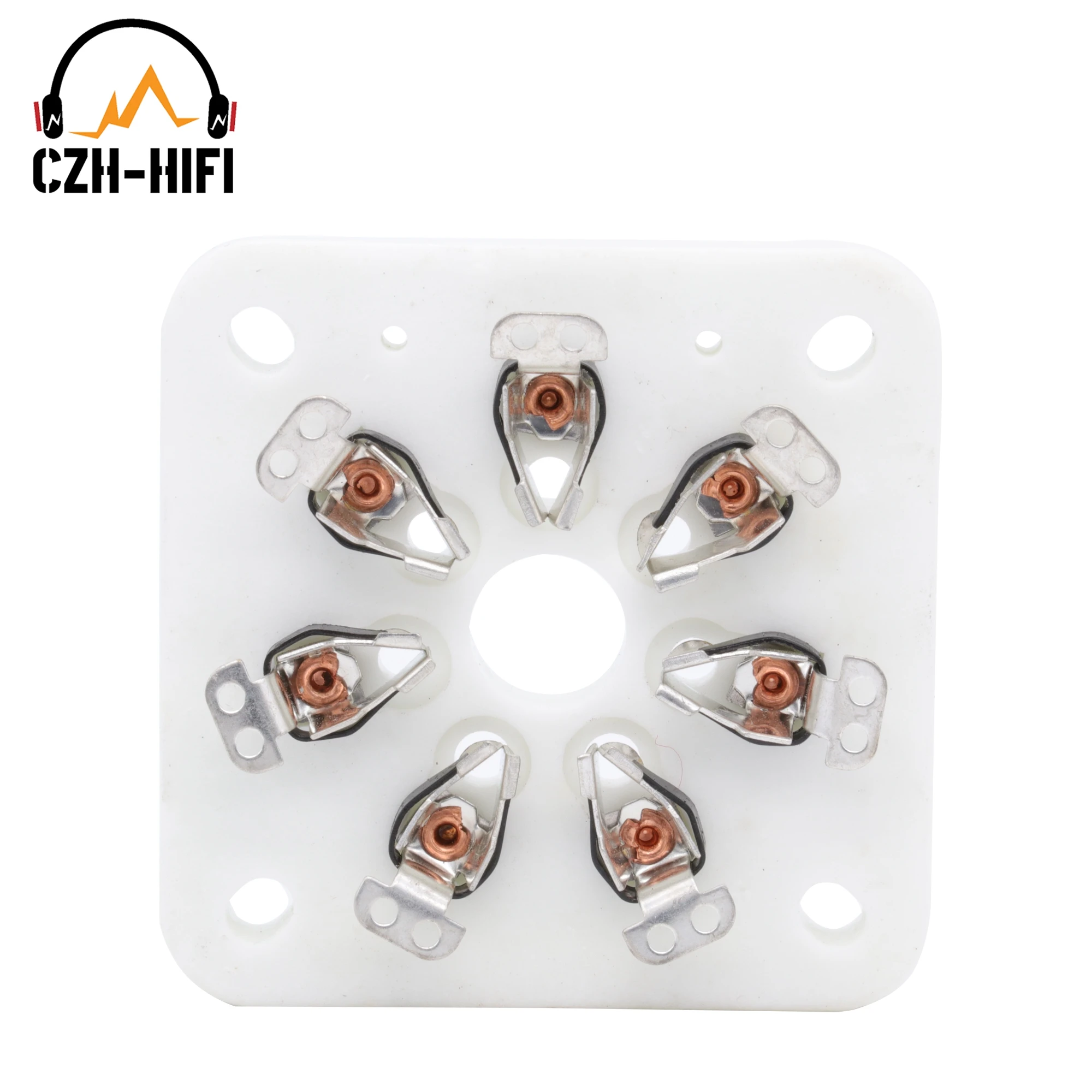 1PC 7PIN TUBE SOCKET B7A Ceramic VALVE BASE for 813 FU-13 4B27 5-125B 8001 Vintage Audio Amplifier DIY Project Chassis Mount | Электроника