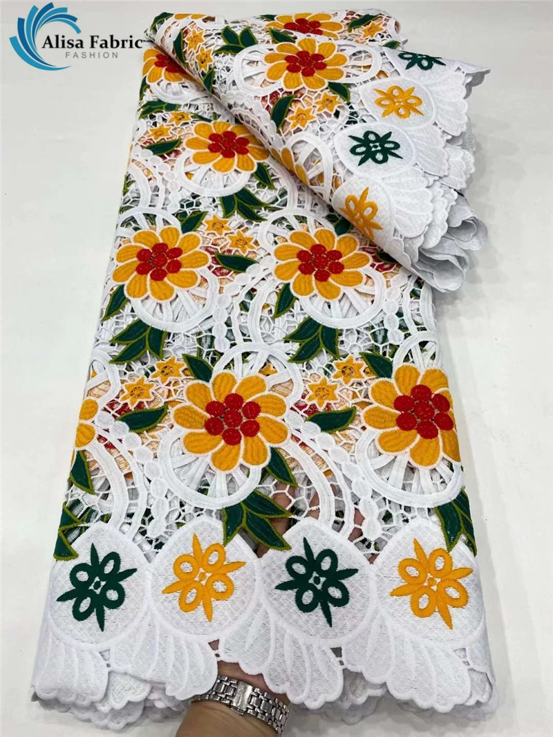 

Французская кружевная ткань 2021, высококачественное кружево, африканский гипюр, кружевная Ткань 5 ярдов, нигерийская кружевная ткань для сва...