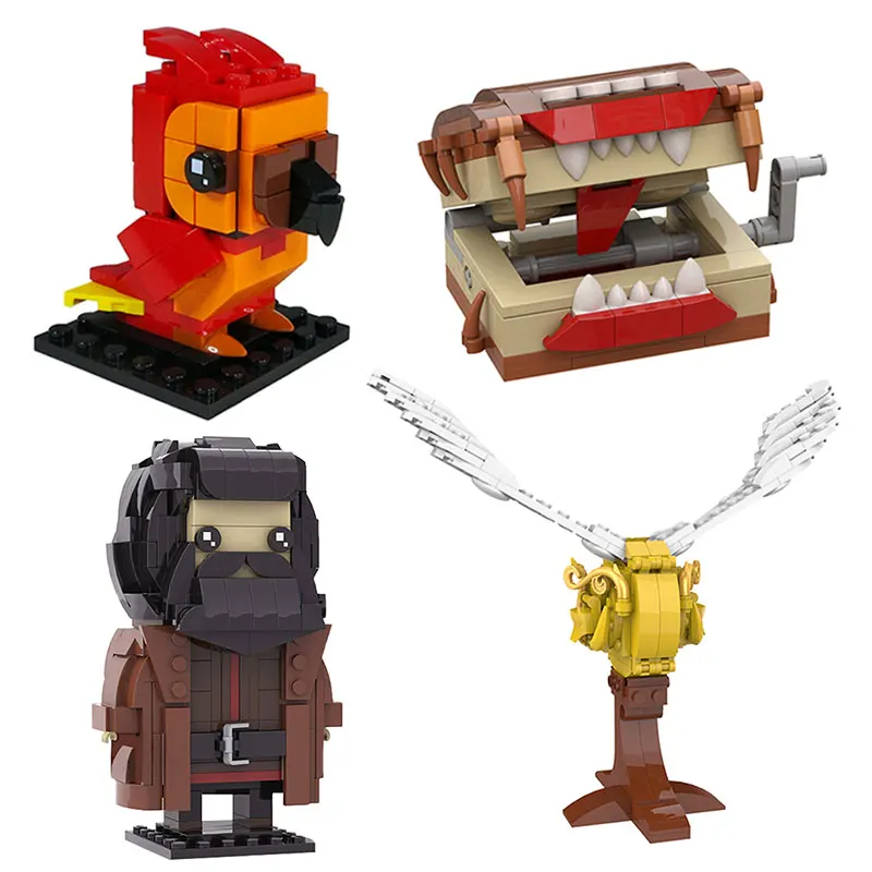 Фигурки MOC креативные из фильма Magice животные птицы модель фантастические