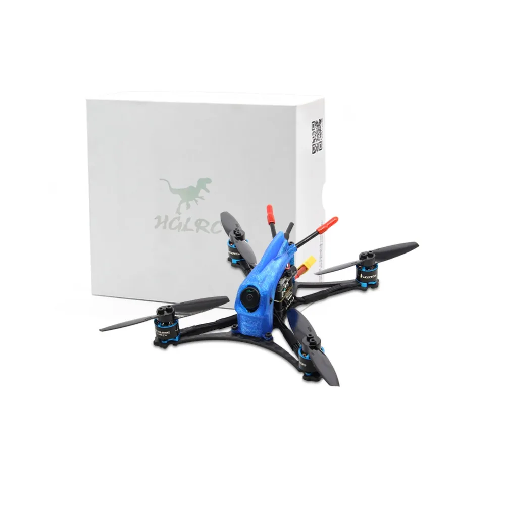 HGLRC Parrot132 FPV гоночный Дрон BNF F411 управление полетом 13A 4в1 ESC 1106 3800 кв мотор