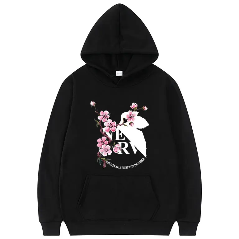 

Anime Rei Ayanami Graphics Print Men Women Hoodie Mens Black Loose Hoodies Fashion Keep Warm Sweatshirt Male Fleece Streetwear