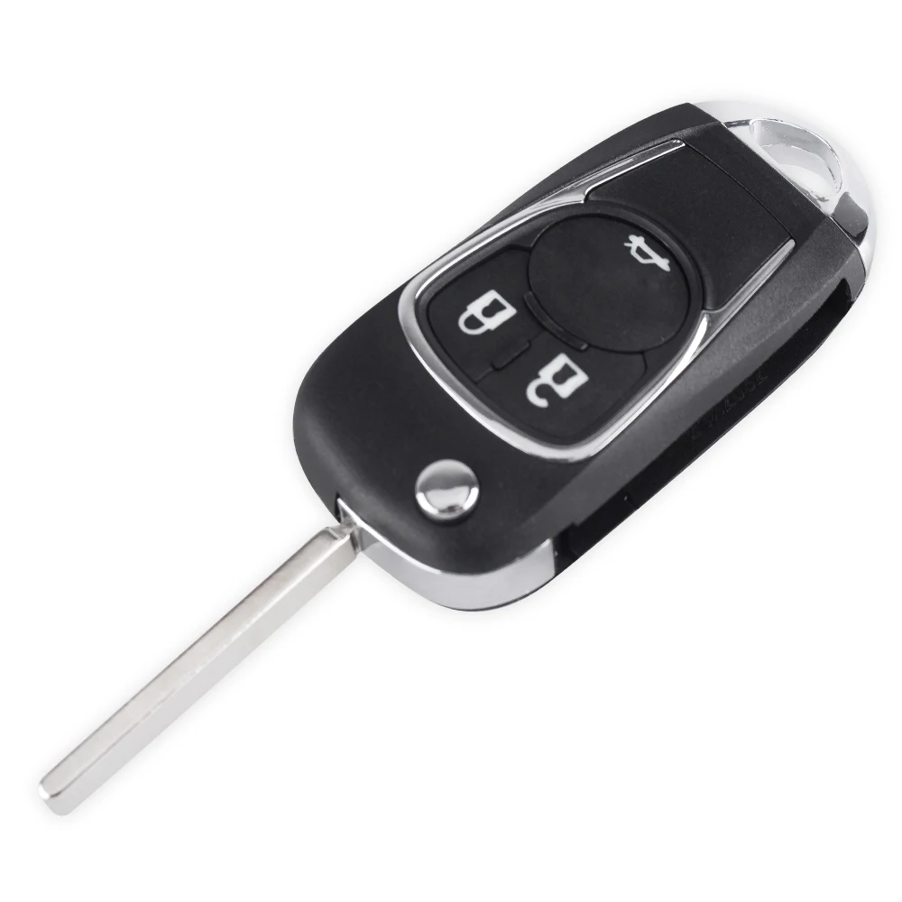 KEYYOU складной ключ с 3 кнопками для Chevrolet Cruze Camaro Equinox Malibu Sonic Spark Volt | Автомобили и