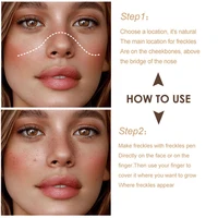 Ручка для макияжа «веснушки»#4