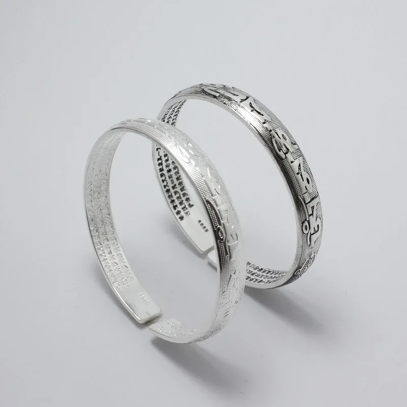 Буддийский браслет с писаниями мужской классический ретро Тайский