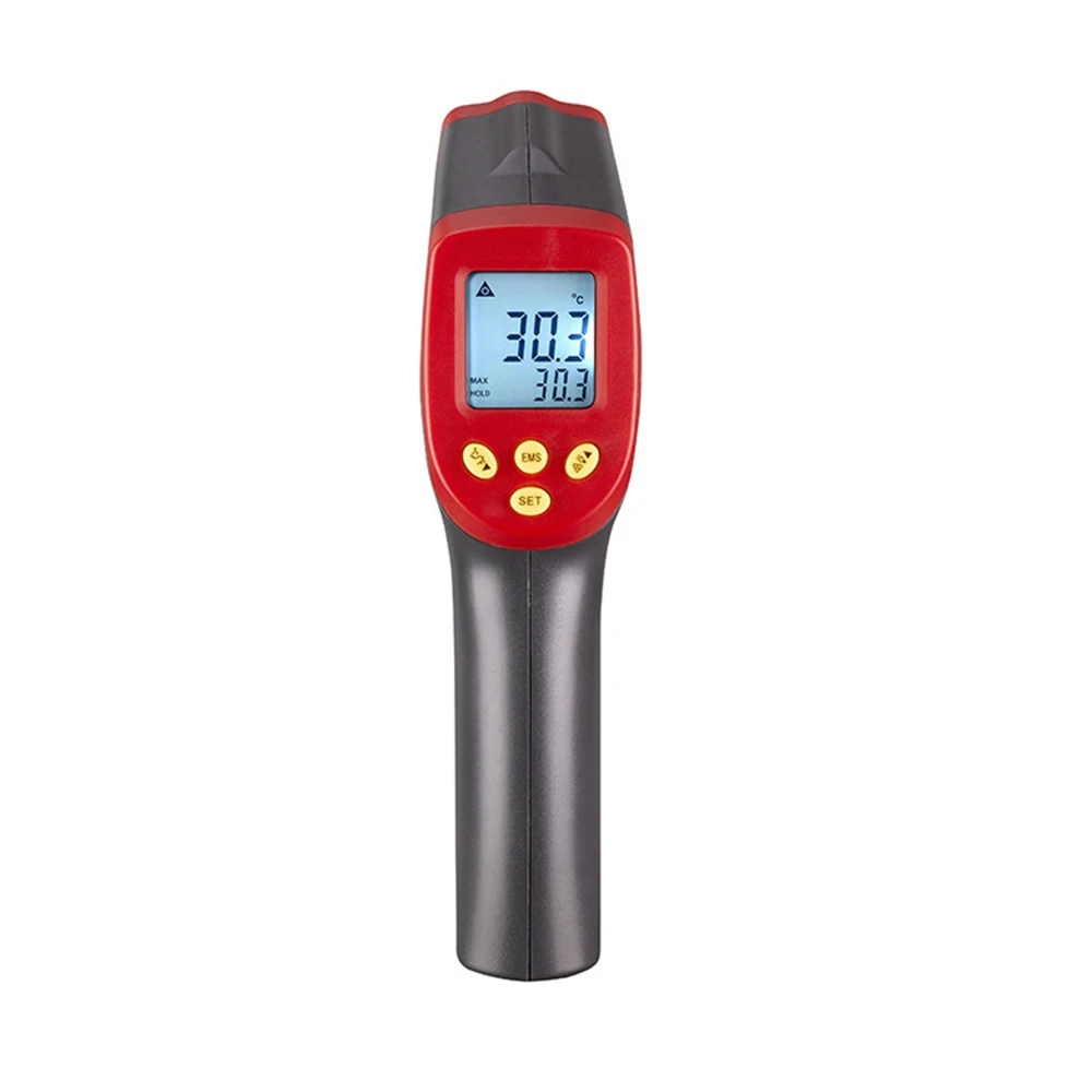 Инфракрасный термометр бесконтактный-32~ 900 °C цифровой 12:1 ручной пистолет температуры цифровой лазерный измеритель температуры с излучением