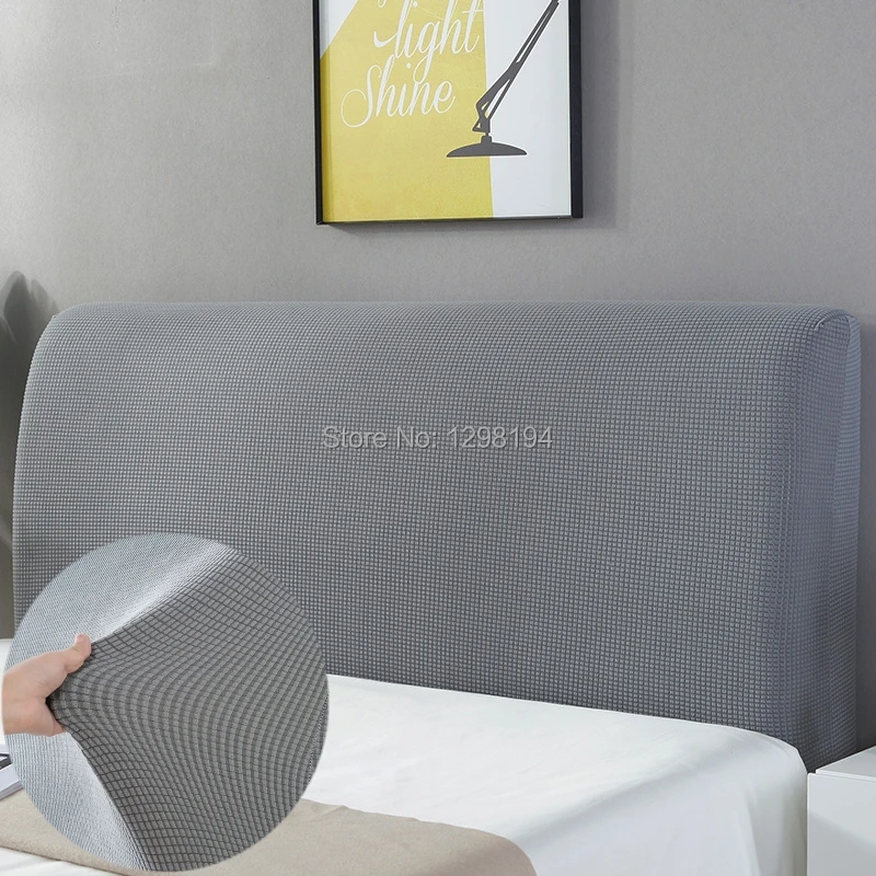 Эластичная кровать Чехол на спинку кровати прикроватная спинка чехол моющийся