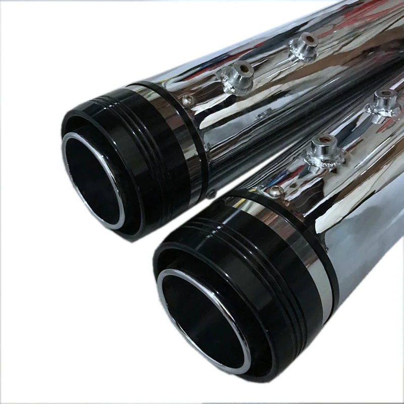 

Motorcycle exhaust pipe For Harley Touring Road King Road Glide Street Glide 1996-2021 Modification of double vent pipes