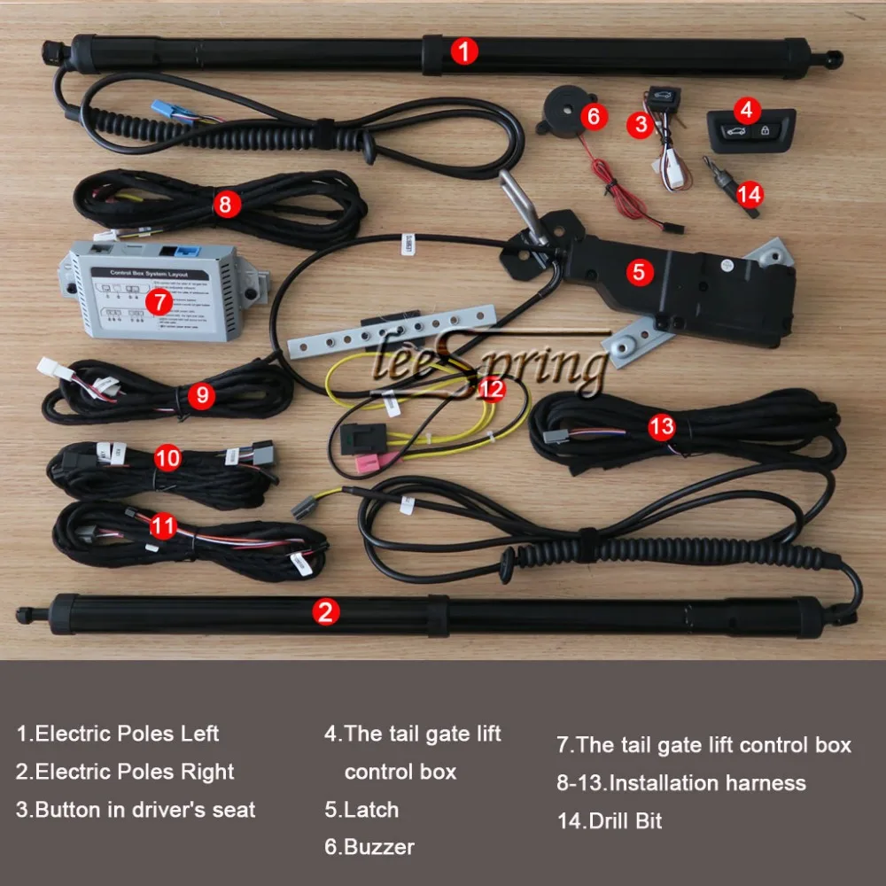 Автомобильный Интеллектуальный автоматический Электрический подъемник задних