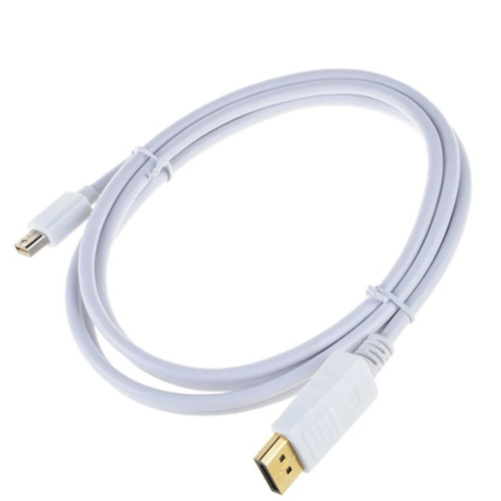 Адаптер переходник Besegad 1 8 м 1080P Thunderbolt Mini Displayport DP папа HDMI совместимый кабель
