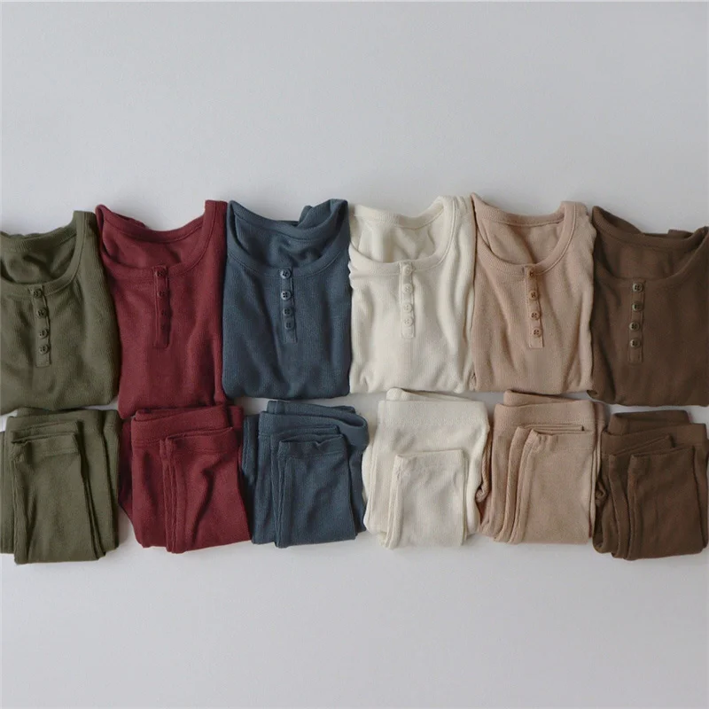 2 предмета детская одежда для сна мальчиков комплекты одежды маленьких и девочек