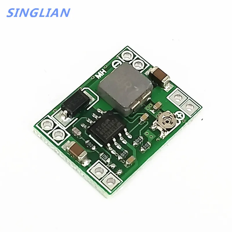 5 шт./лот Ультра маленький DC понижающий модуль питания 3A Регулируемый источник